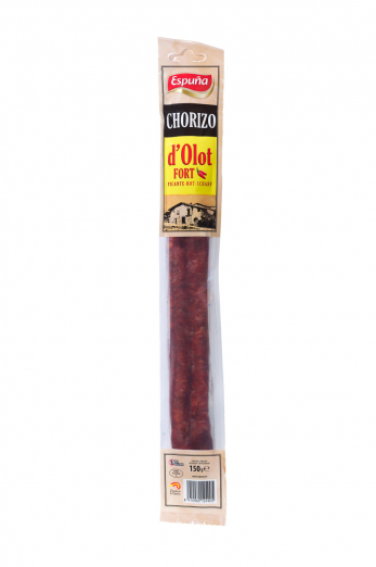 Chorizo d'Olot fort 150 gr.
