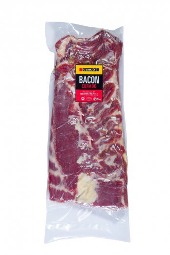 Bacon curado ahumado