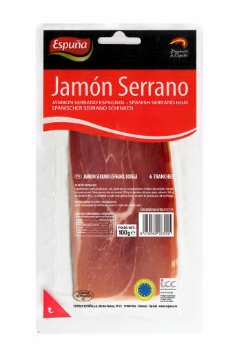Jambon serrano espagnol 100 gr.