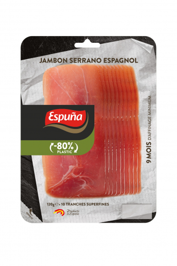 Jambon serrano espagnol bodega tranches superfines 120 gr.