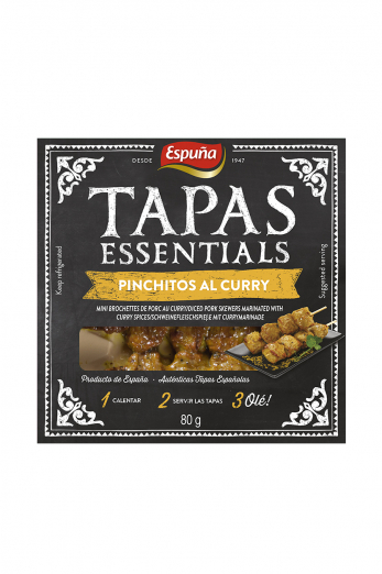 Pinchitos curry 80 gr.