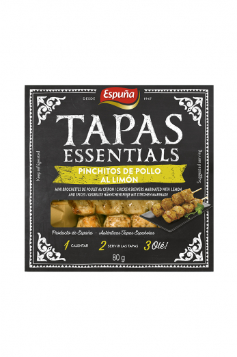 Tapas pinchitos hähnchen zitrone 80 gr.
